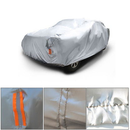 Pickup Truck Cover Waterproof UV Rain Dust Outdoor Protection Silver Universal
