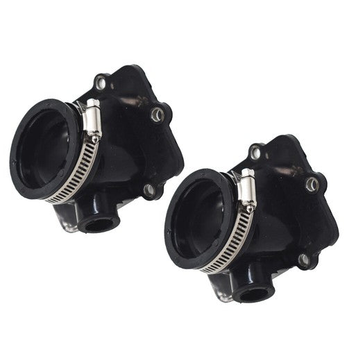 2X Carb Intake Manifold Boots 420867880 For Ski-Doo Deluxe MXZ 600 420867882