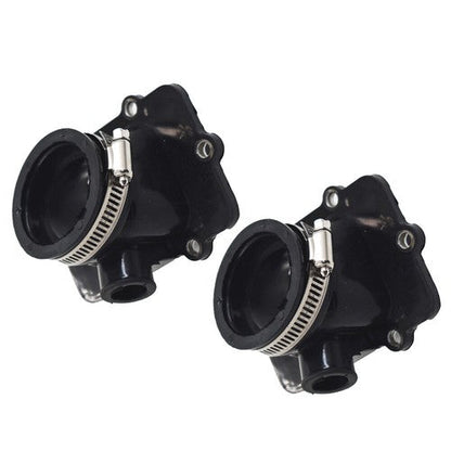 2X Carb Intake Manifold Boots 420867880 For Ski-Doo Deluxe MXZ 600 420867882