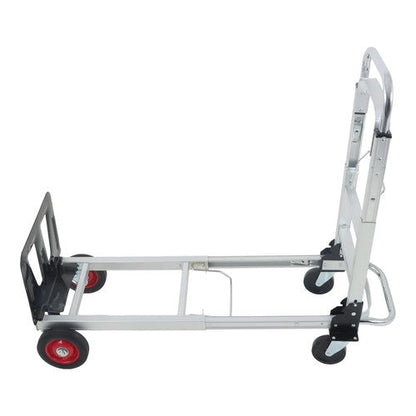 Aluminum Hand Truck 2 in 1 Folding Dolly Cart 400 lbs Capacity Heavy Duty 150kg