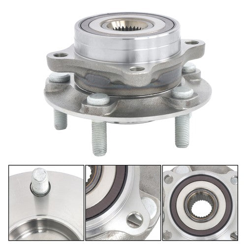 1x Front Wheel Hub & Bearing Assembly For Mitsubishi Lancer 2008 - 2015 AWD 4x4