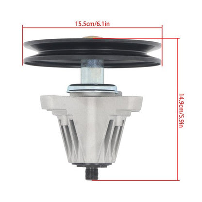 2PK Spindle For Cub Cadet MTD XT1-LT46 XT2-LX46 618-09258 618P09258 46-Inch Deck