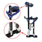 15" - 23" Adjustable Drywall Stilts Painters Walking Finishing Tools Black