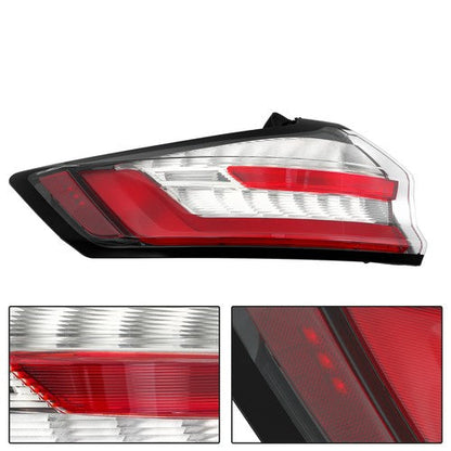 Rear Passenger+Driver Side Tail Lights For Ford Edge SE SEL 2019-2023 Outer Lamp