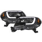 Headlights Left&Right For Toyota Tacoma 2005-10 11 Front Bumper Grille Plastic