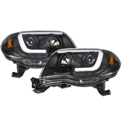 Headlights Left&Right For Toyota Tacoma 2005-10 11 Front Bumper Grille Plastic
