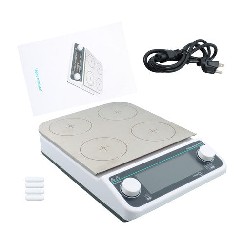 4 Position Magnetic Stirrer Multiple Magnetic Stirrer 50-1200 RPM Heating