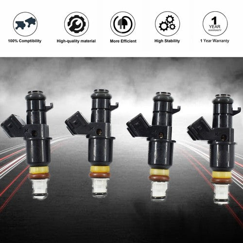 16450-PPA-A01 Fuel Injectors Fit For 02-04 Honda CRV CR-V 2.4L L4