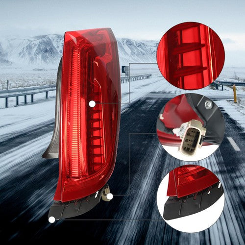 Fit For 2013-2017 Cadillac XTS Brake Lamp Tail Light Rear Passenger Assembly