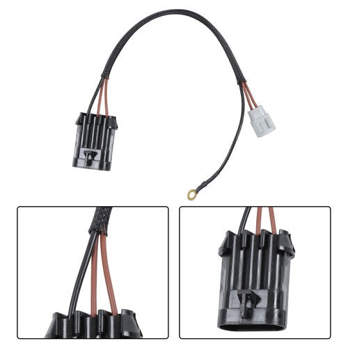 Fuel Solenoid Harness Plug 6736515 For Bobcat A300 S300 T250 T300 Kubota V3300