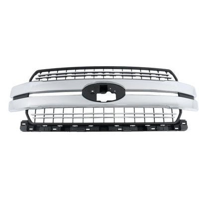 New For Ford F-150 F150 2018-20 Lariat Style Front Bumper Grille Grill Chrome