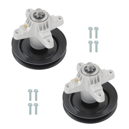 2PK Spindle Assembly For MTD 918-04456B 918-04456 918-04461A 285-843 42" Deck