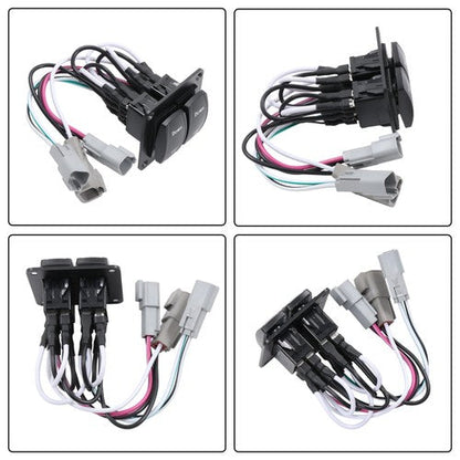 10222-211D 10222211D Marine Trim Tab Double Rocker Switch Kit NEW