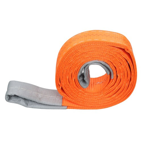 2 PCS Polyester Rigging Straps 2" x 10' 18800lbs Capacity Lifting Sling Straps