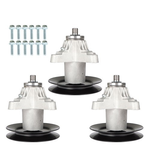 3 x Spindle Assembly For Cub Cadet MTD Troy Bilt 50” 54” 618-04125 918-04126