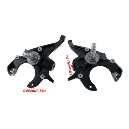 For GMC S15 1983-1990 Pair 2'' Drop Lowering Spindles For GMC Jimmy 1992-1997