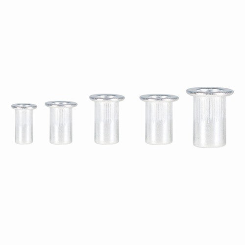 150 Pack Aluminum Rivet Nut Kit Rivnut Nutsert Standard Inch SAE Imperial