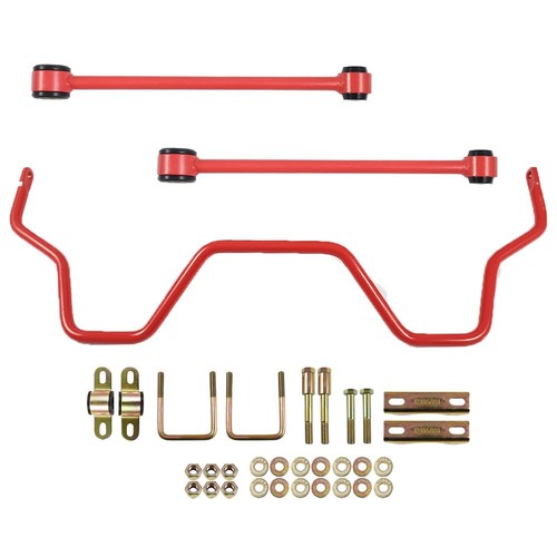 New Red Rear Suspension Sway Bar Kit For Toyota Tundrar 07-20 4.6L5.7L Series