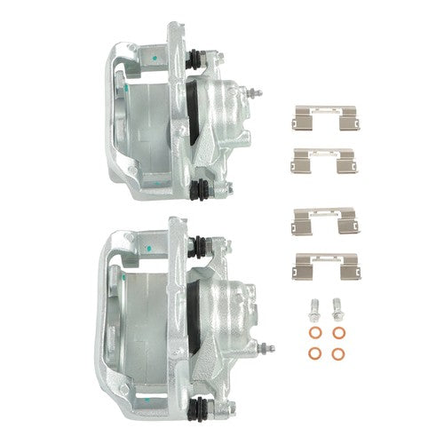 Front Pair Brake Calipers W/ Bracket18-B5329 For Chevrolet Cruze 2014-2015 2.0L