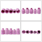 TIG Torch Gas Lens Collet Body Kit 67pcs for DB SR WP17 18 TIG Welding Torch