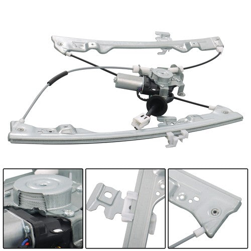 741-906 For Nissan Altima 2002-2006 w/ Motor Front Left Power Window Regulator