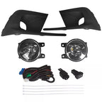 Upper Lower Grill W/Molding Fog Lights Set Fit For Honda Civic 20222-2023 Front