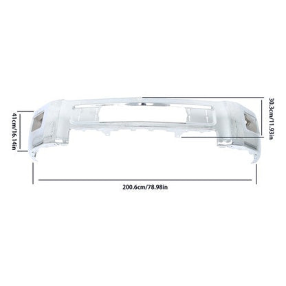 Split Front Bumper For Chevrolet Silverado 2500 3500 2015-19 Without Sensor Hole