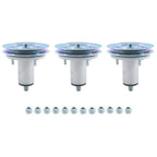 3PK For Gravely Ariens 52" Deck Spindle Assembly w/Pulley 51537200 51528000 New