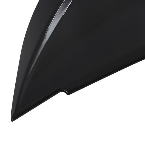 For Ford Mustang GT500 2015-23 Plastic Rear Spoiler W/ Smoke Gurney Flap Wicker