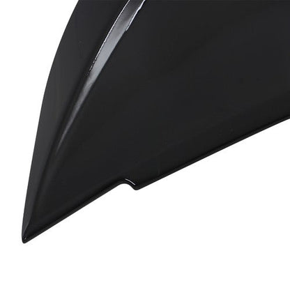 For Ford Mustang GT500 2015-23 Plastic Rear Spoiler W/ Smoke Gurney Flap Wicker