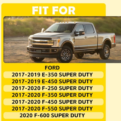 Tailgate Rear Handle Chrome Latch for Ford 2017 2020 F250 F350 F450 Super Duty