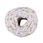 1/2 'X 120'High Strength Braided Rope Breaking Strength 1160 Pounds White Red