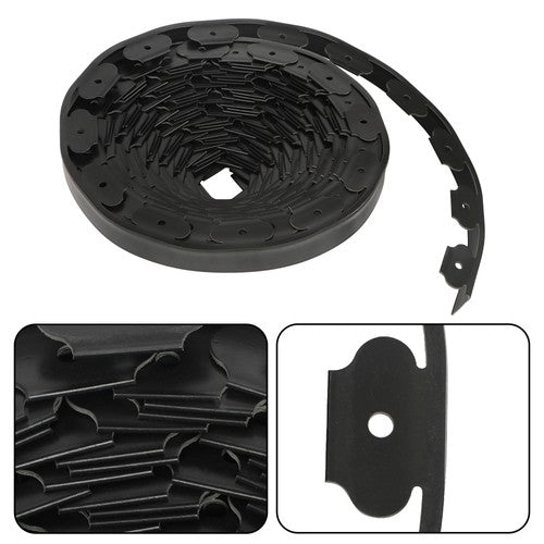 Edge Lawn Border 1.7" 100'No-Dig Garden L-shaped Landscape Edging Border Kit New
