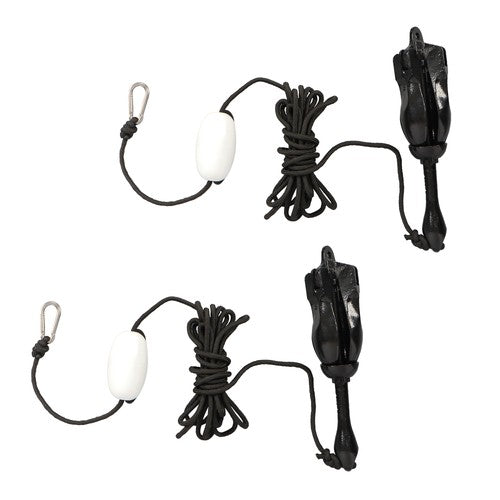 2-Pack Black Folding 7.05LB Fits For Grapnel Boat Kayak Marine Anchor Set