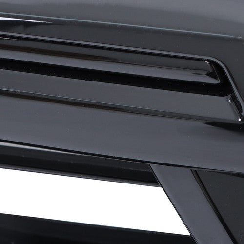 Front Bumper Upper Grille Replacement Gloss Black For SUBARU Crosstrek 2021-2023