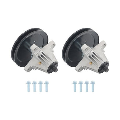 2PK Spindle For Cub Cadet MTD XT1-LT46 XT2-LX46 618-09258 618P09258 46-Inch Deck