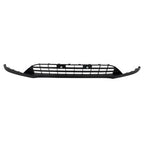 Chrome Black Complete Front Bumper Cover+Grill Set For Ford Focus 2015-2018