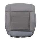 Cloth Passenger Bottom Seat Cover&Foam Cushion Gray For Jeep Wrangler 2007-2012
