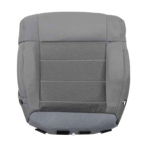 Cloth Passenger Bottom Seat Cover&Foam Cushion Gray For Jeep Wrangler 2007-2012