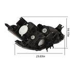 Left / Driver Side HID Headlight Assembly For Nissan Maxima 2009-2014 Headlamp
