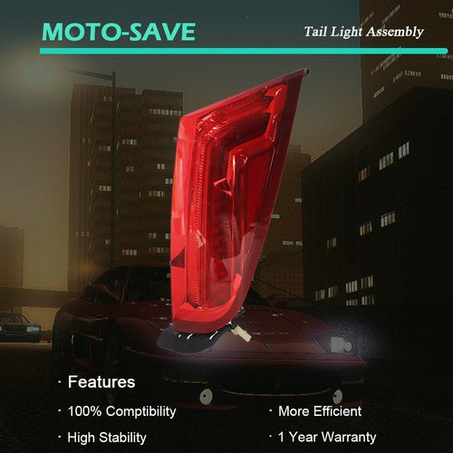 Fit For 2013-2017 Cadillac XTS Red Right Passenger Side Taillight Brake Lamps