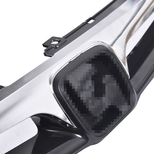 Front Grille Plastic Bumper Black Trim For Honda Accord 4-door Sedan 2006 2007