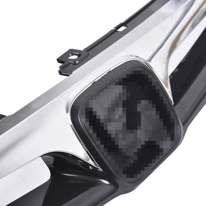 Front Grille Plastic Bumper Black Trim For Honda Accord 4-door Sedan 2006 2007