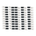 A Universal Set Of 50-Piecebi-Metal Bimetallic Vibrating Saw Blades Multitool