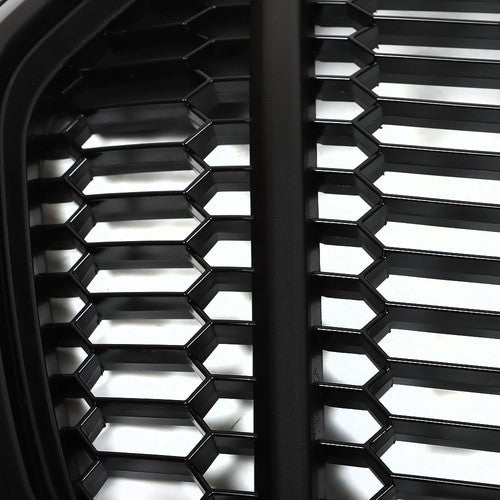 New For Transit T150 T250 T350 2020-2022 Glossy Black Plastic Front Upper Grille