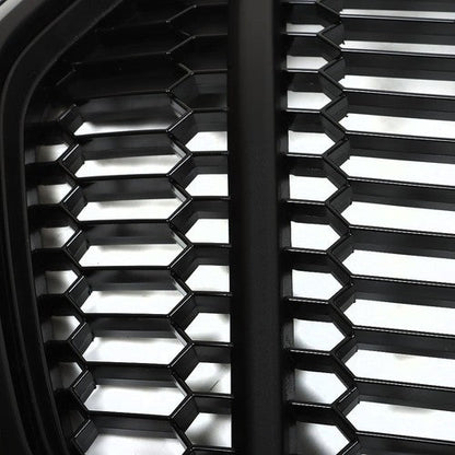 New For Transit T150 T250 T350 2020-2022 Glossy Black Plastic Front Upper Grille