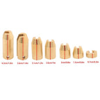 14 PACK Universal Motorcycle Reusable Brass Wheel Spoke Balance Weights