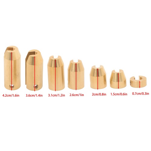 14 PACK Universal Motorcycle Reusable Brass Wheel Spoke Balance Weights