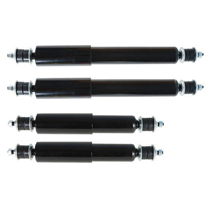 4x Front Shocks & Rear Shock Absorbers For EZGO TXT G&E Golf Cart 1994+ 76418-01
