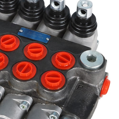 4 Spool 11gpm BSPP Hydraulic Directional Control Valve , Double Acting Cylinder